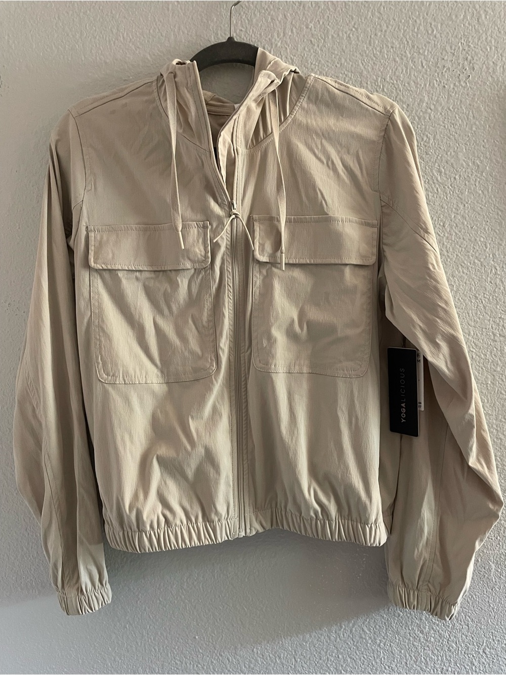 Yogalicious Hooded Windbreaker Jacket